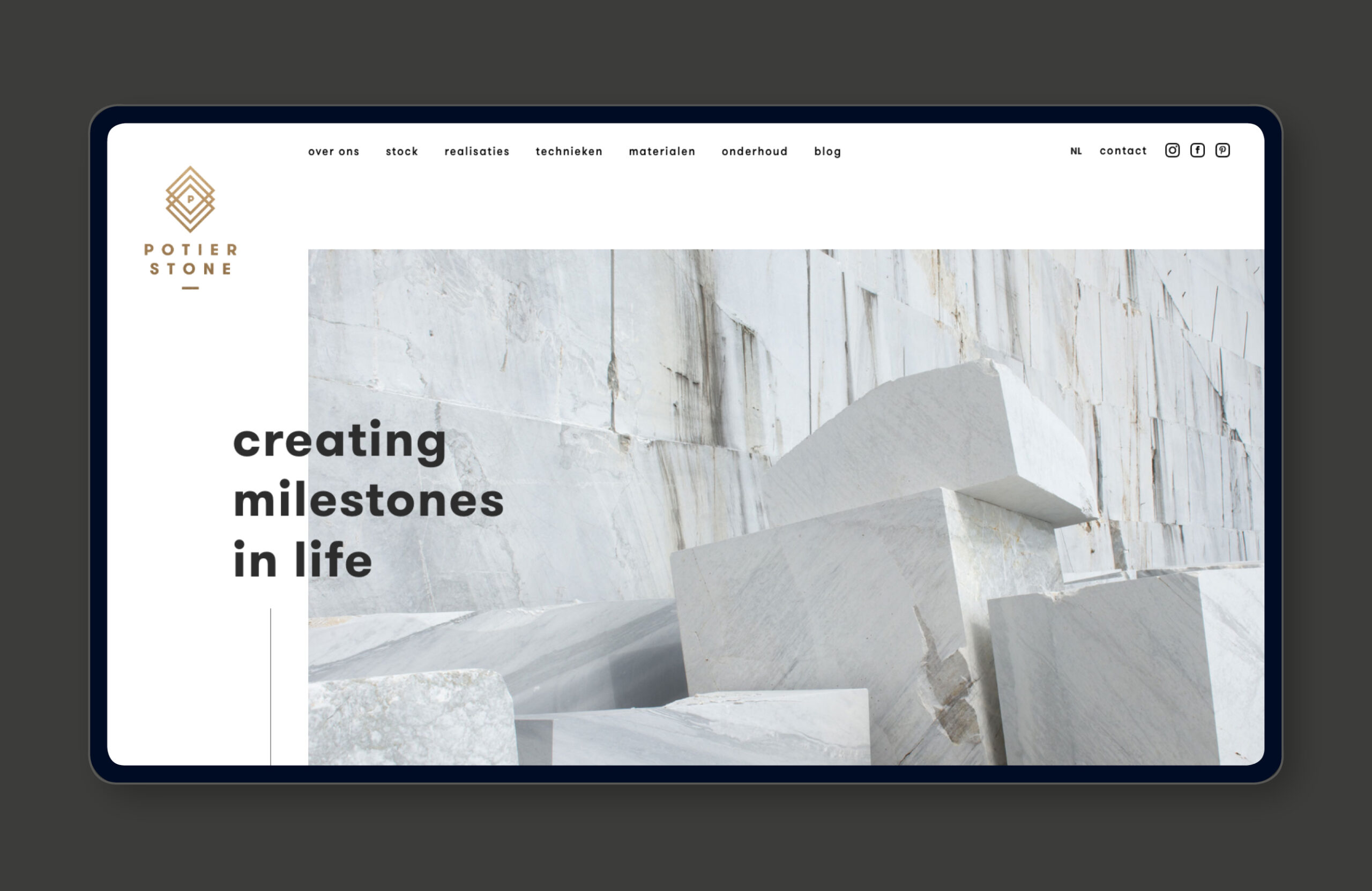 Webdesign Potier1