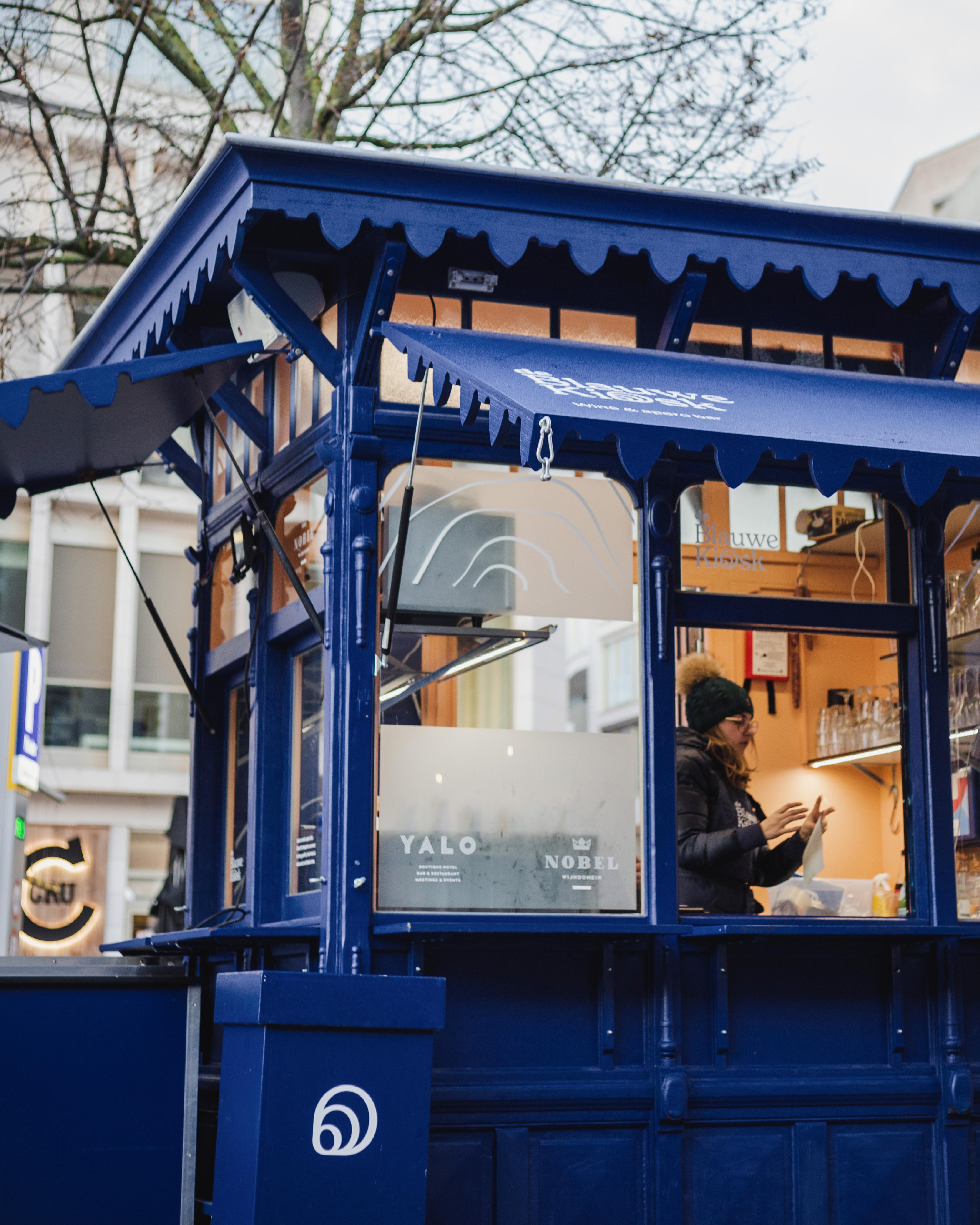 De Blauwe Kiosk — branding — beeld 2