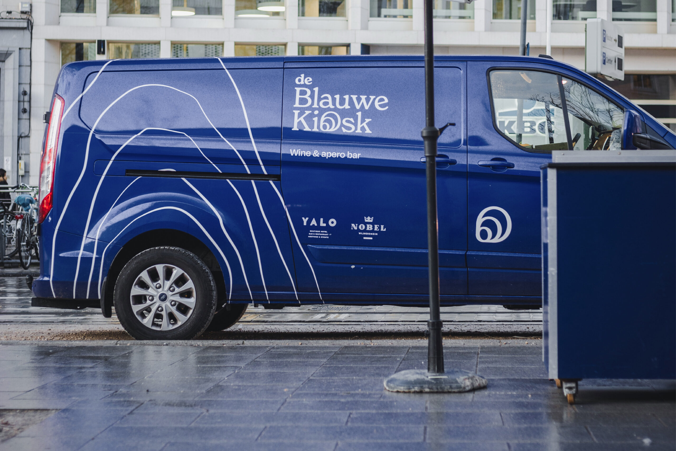 De Blauwe Kiosk — branding — beeld 4