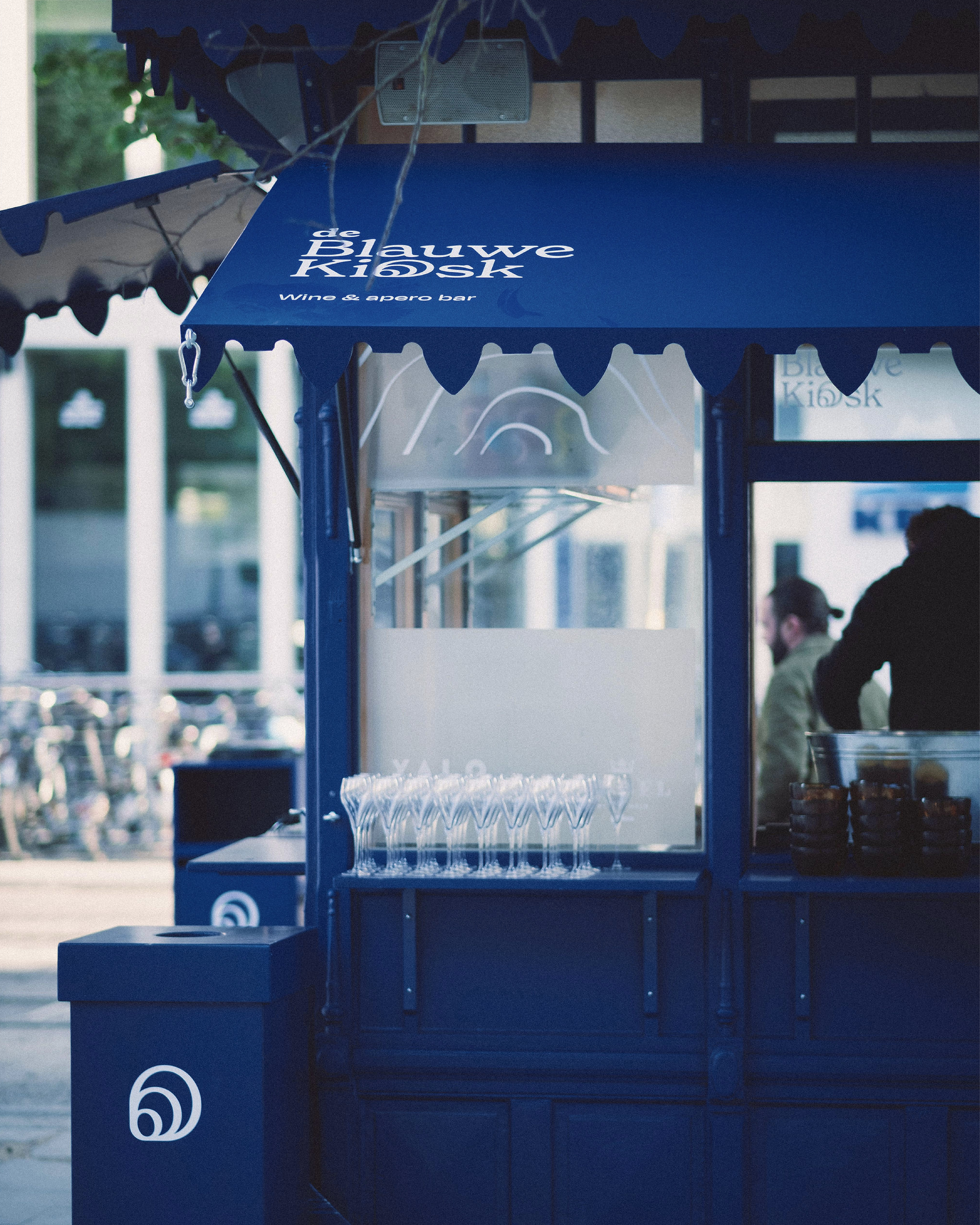De Blauwe Kiosk — interior design - horeca — beeld 1