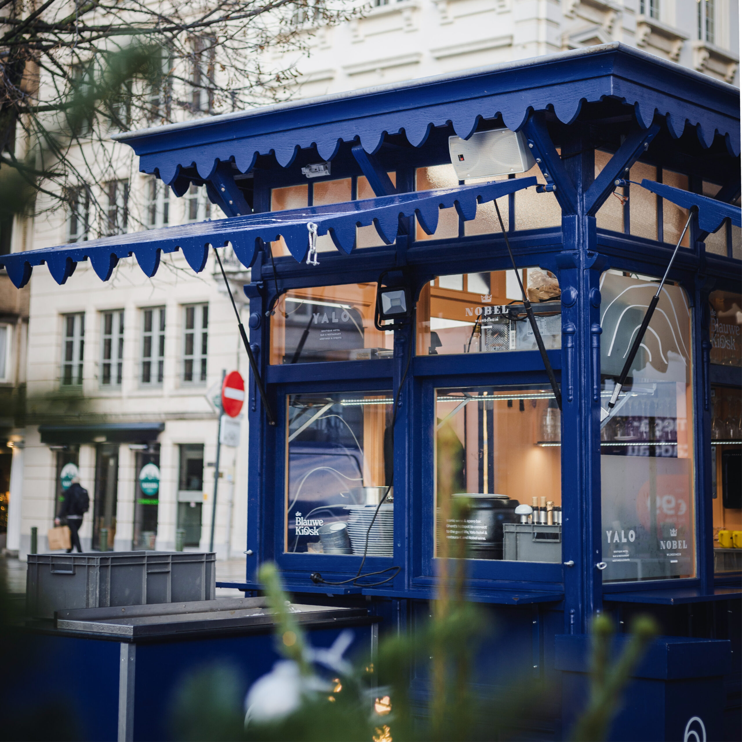 De Blauwe Kiosk — interior design - horeca — beeld 3