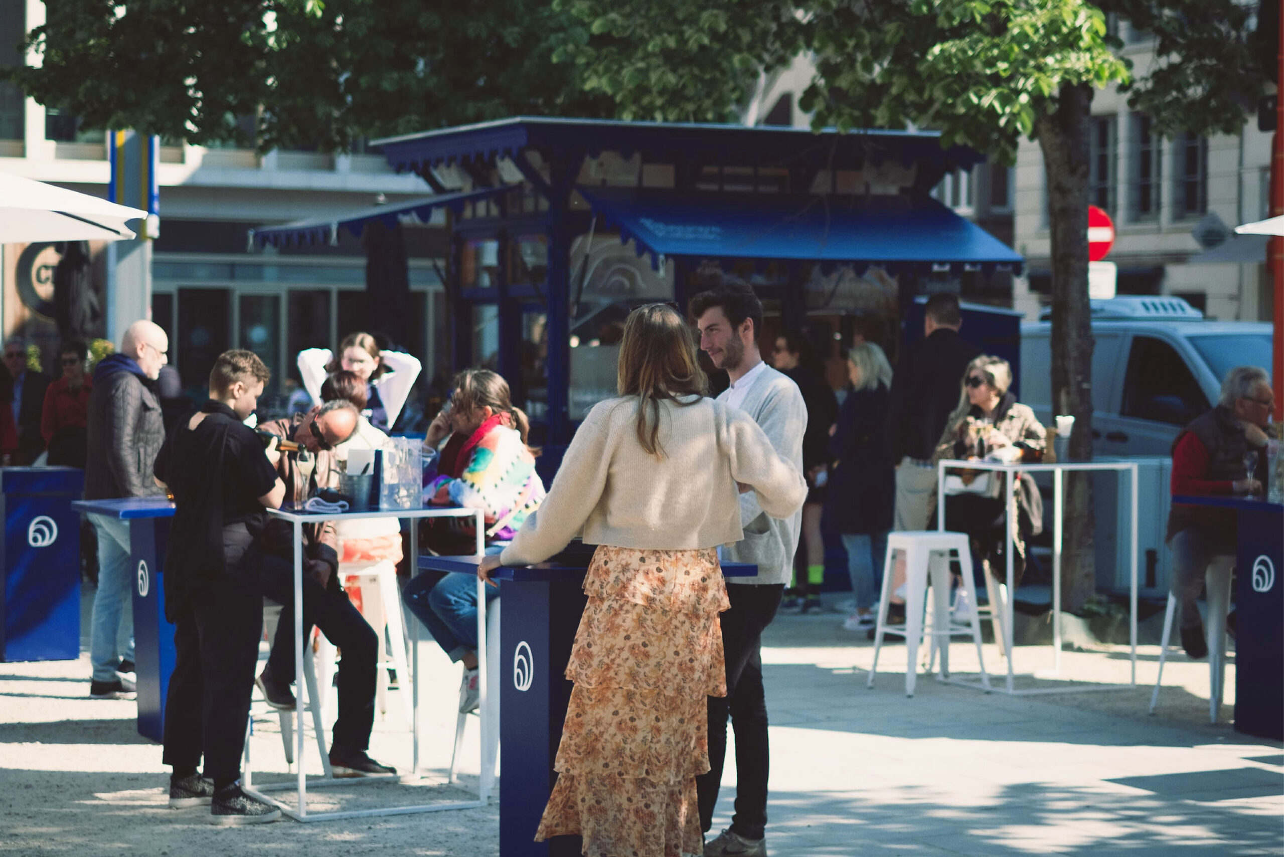 De Blauwe Kiosk — interior design - horeca — beeld 4