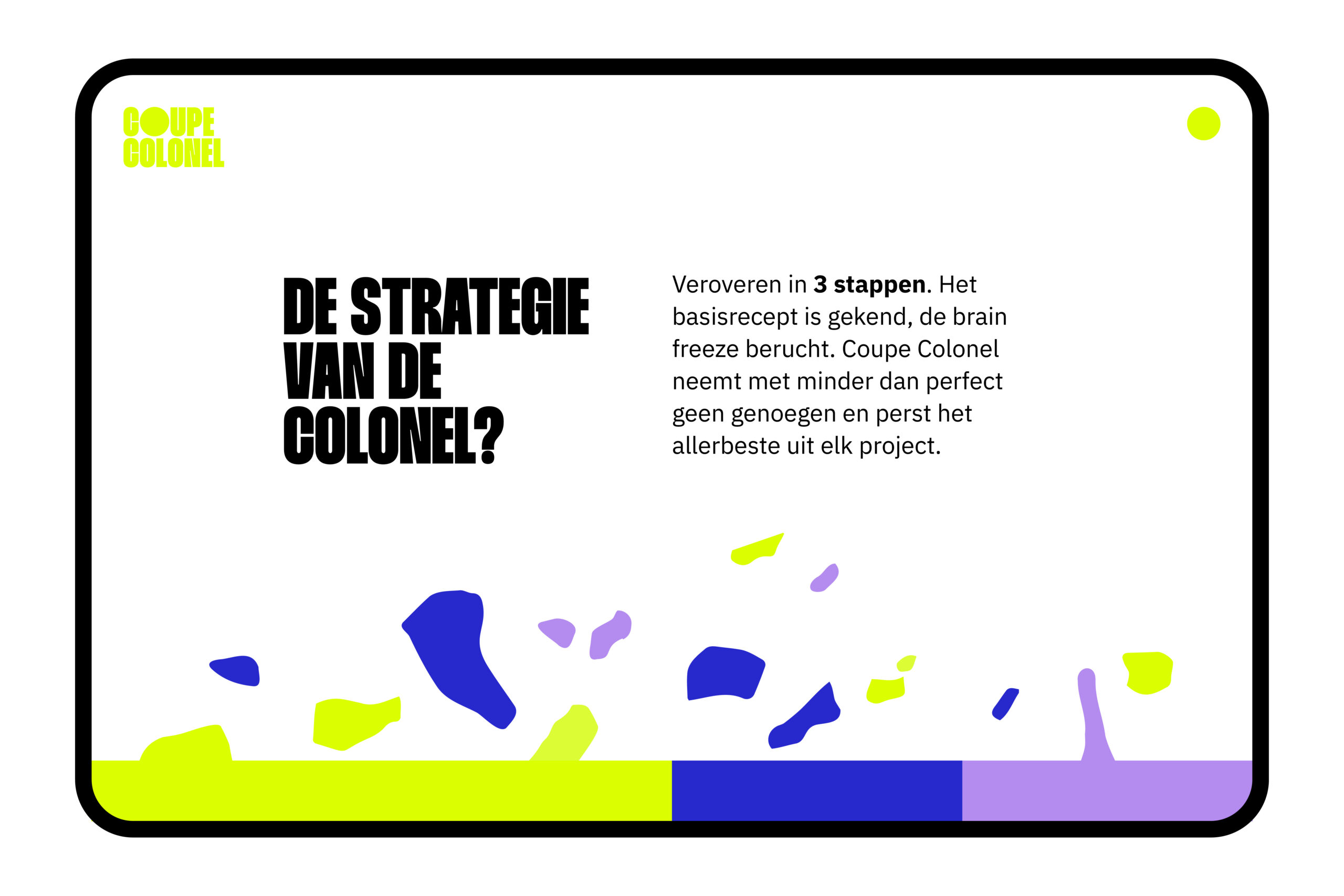 Coupe Colonel - project website 3
